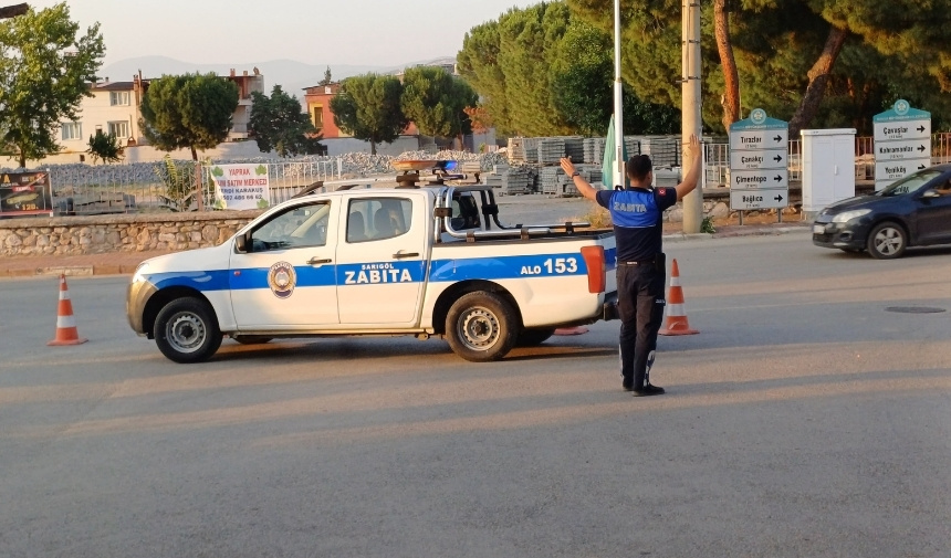 Sarıgöl Belediyesi Zabıtaları Güvenlik Önlemleri Aldı-1