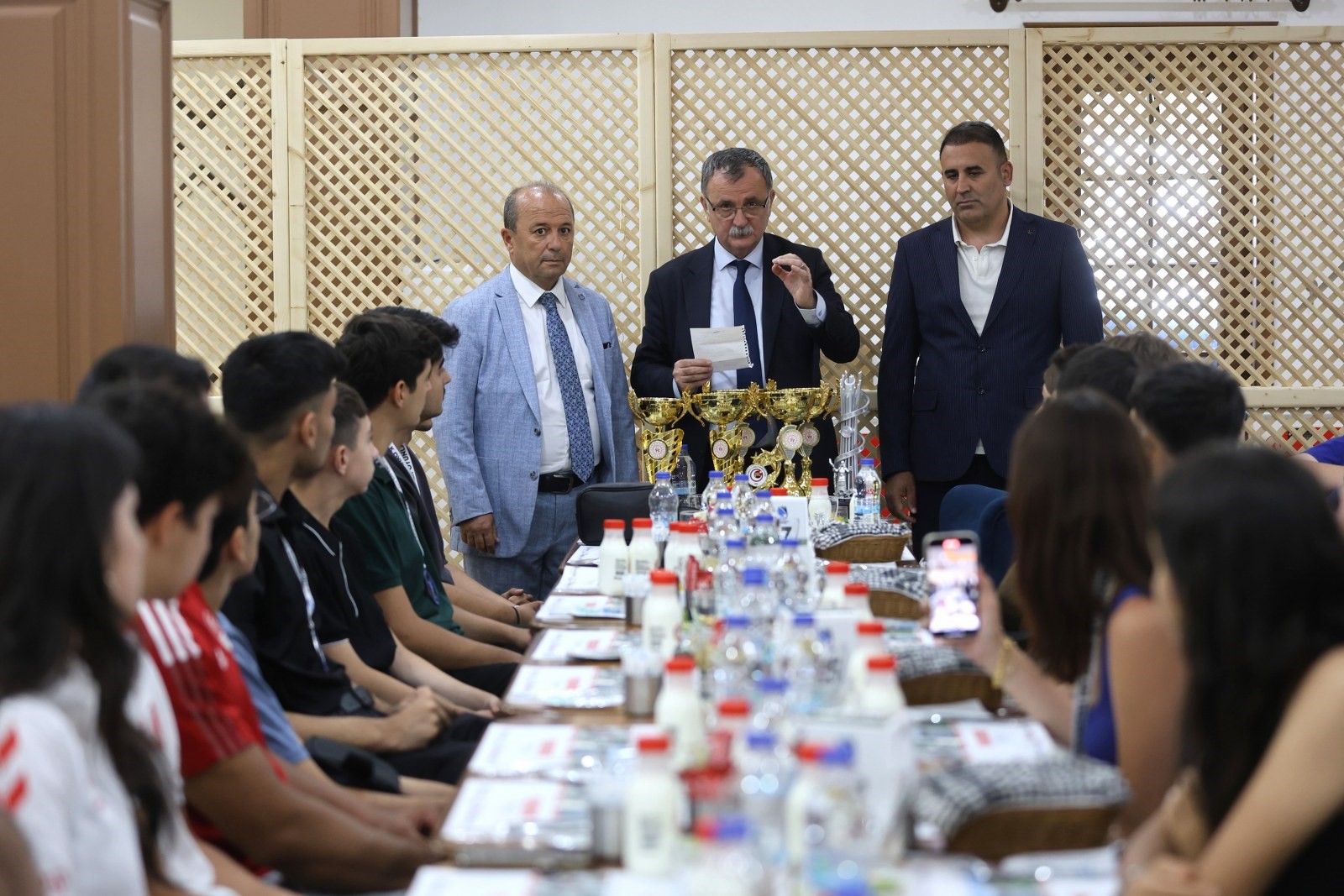 Başkan Balaban Şampiyon Sporcuları Kutladıı (4)