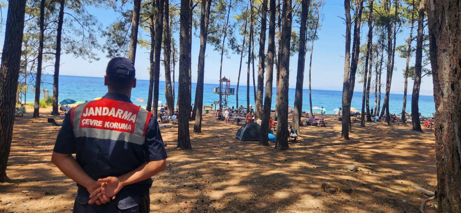 Jandarma Komutanlığı Ekipleri, Yaz Aylarında Artan Sıcaklıklarla Birlikte (6)