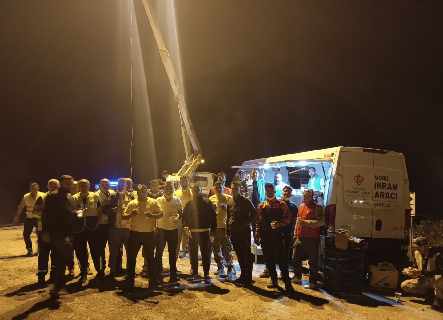 Müftülüğü’nden Orman Yangınına Deste (3)