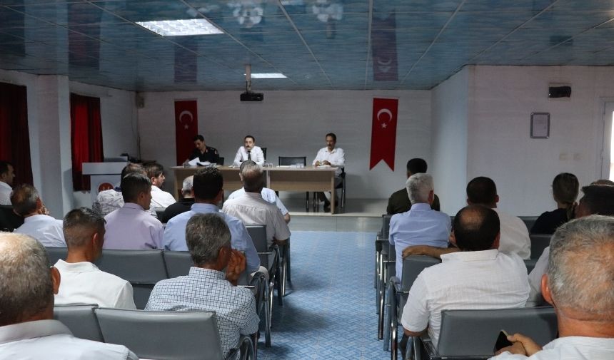 Orman Yangınları Riskini Azaltmak Için Toplandılar