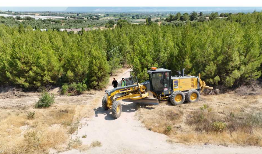 Şehzadeler Belediyesi'nden Yangınla Mücadelede Kapsamlı Yol Çalışması (1)