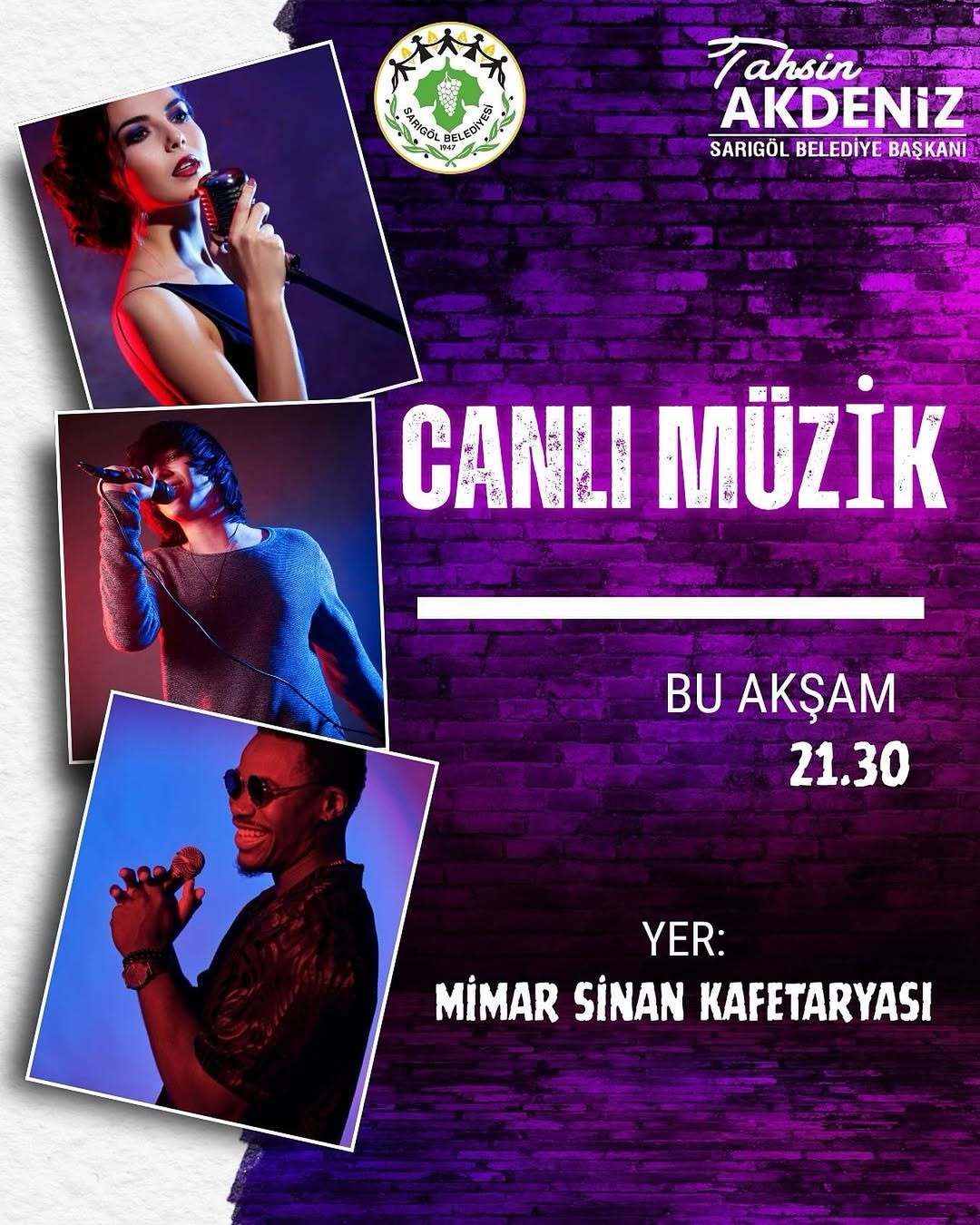 Sarıgöl'de canlı müzik keyfi yaşanacak-1