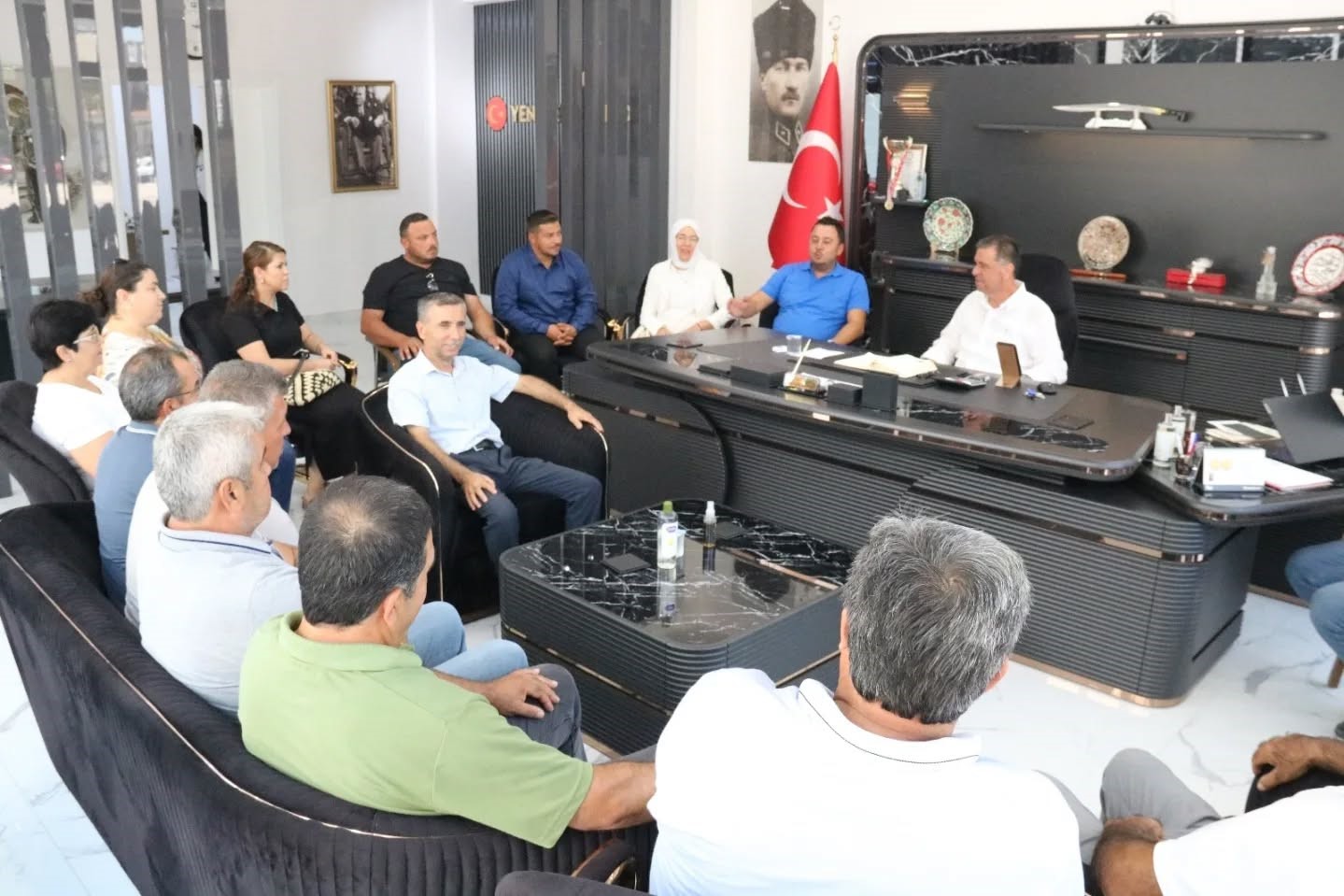 Başkan Ercan, Ak Parti Ilçe Teşkilatını Ağırladı (3)