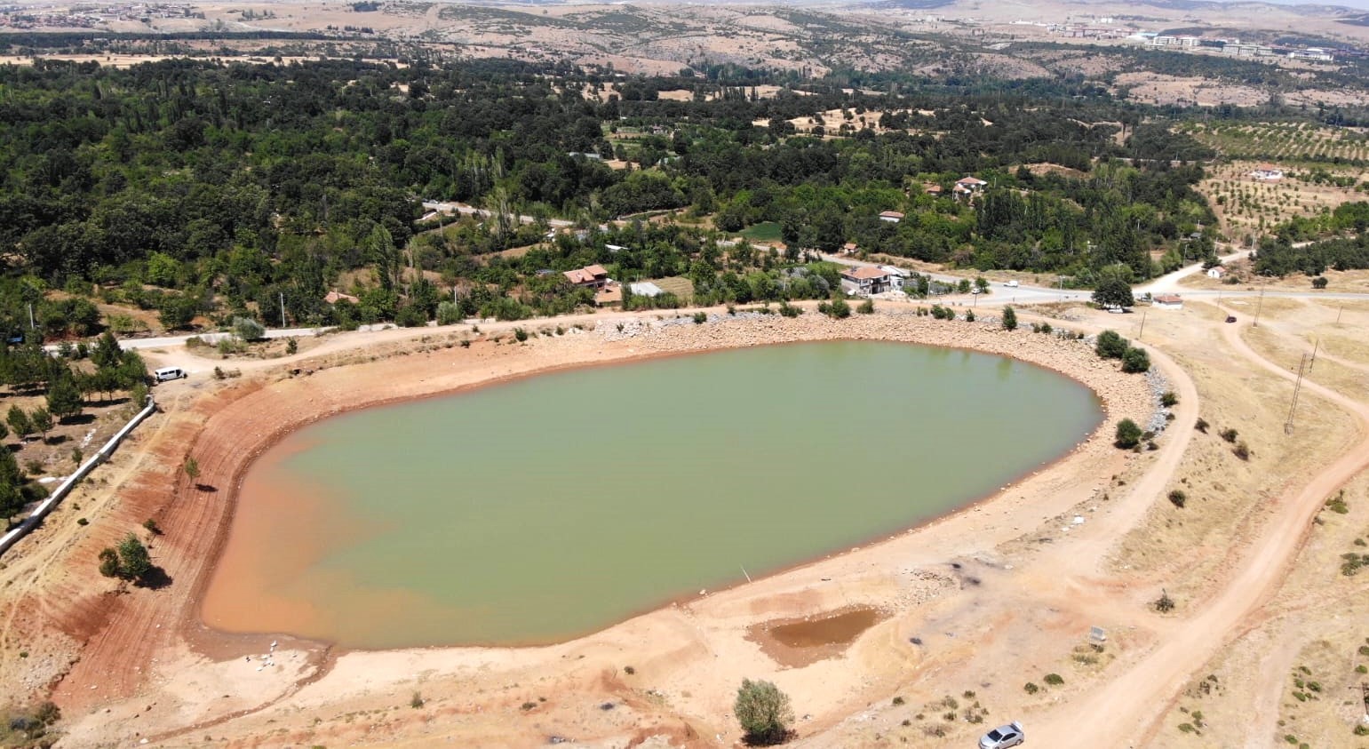 Demirciören Göleti'nde Doluluk Oranı Düşüşte! (3)