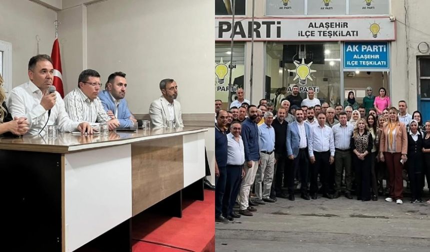 Fahrettin Tuğrul, Alaşehir’de Teşkilatla Buluştu (1)