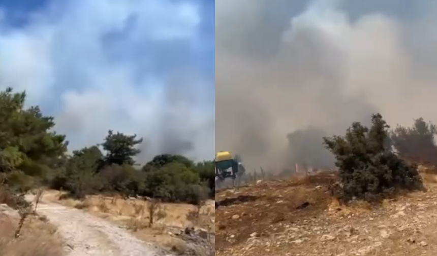 Kırkağaç'ta Orman Yangını! (2)-1