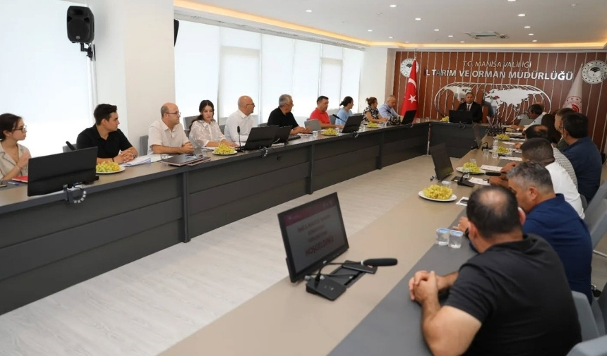 Manisa'da Üzüm Üreticilerinin Gözü Kulağı Bu Toplantıda 1