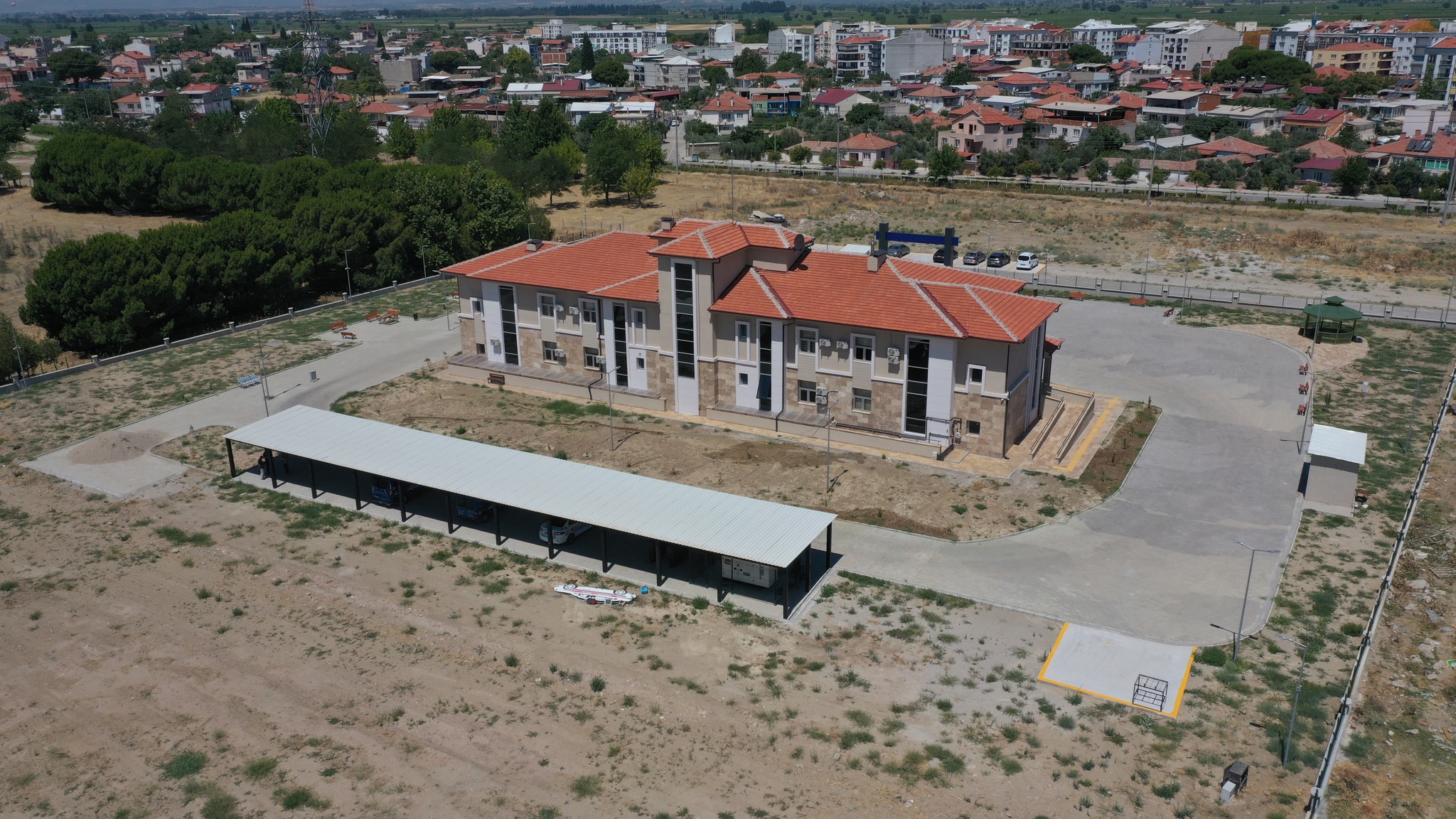 Manisa'nın Saruhanlı Ilçesinde, Yeni Saruhanlı İlçe Jandarma Binası Tamamlandı Ve Hizmete Açıldı (6)