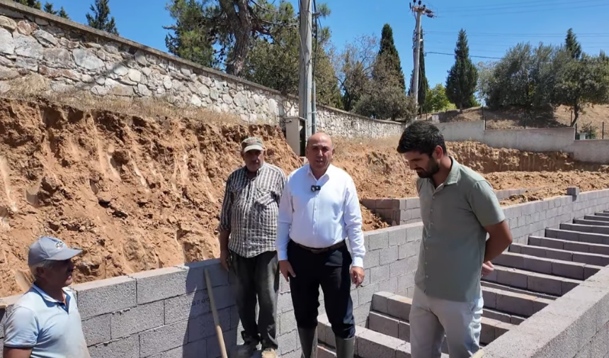 Sarıgöl'de Bir Ilk Mezarlıklar Lahit Sistemiyle Yenileniyor