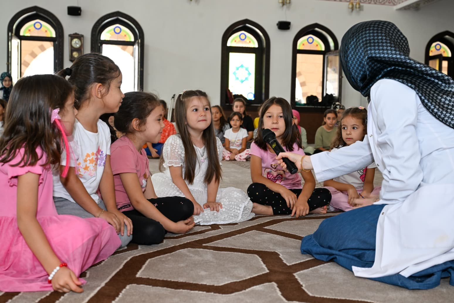 Vali Aktaş, Yaz Kur'an Kursunu Ziyaret Ett (3)