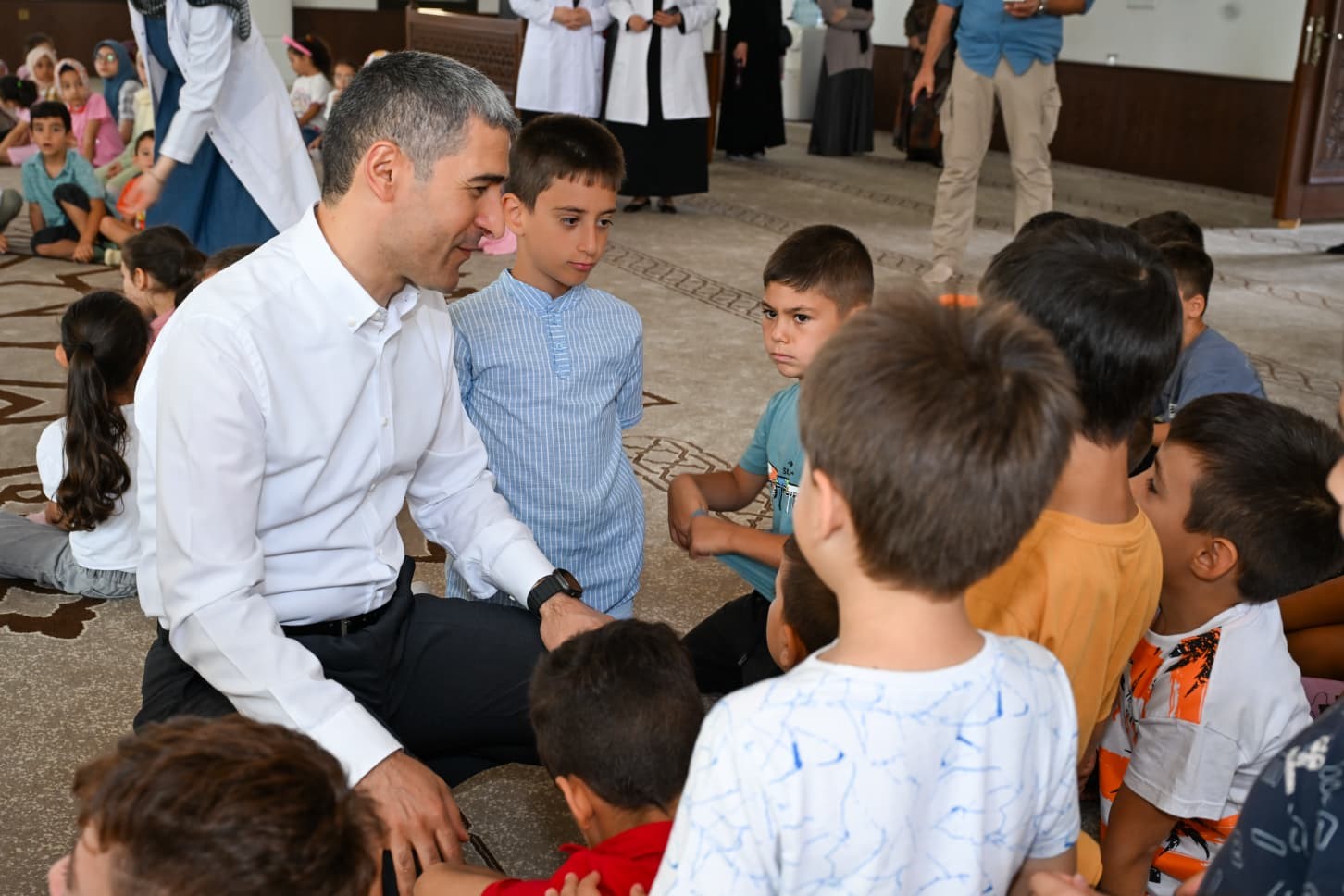 Vali Aktaş, Yaz Kur'an Kursunu Ziyaret Ett (4)