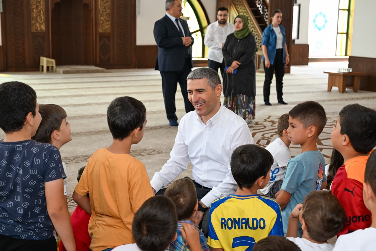 Vali Aktaş, Yaz Kur'an Kursunu Ziyaret Ett (5)
