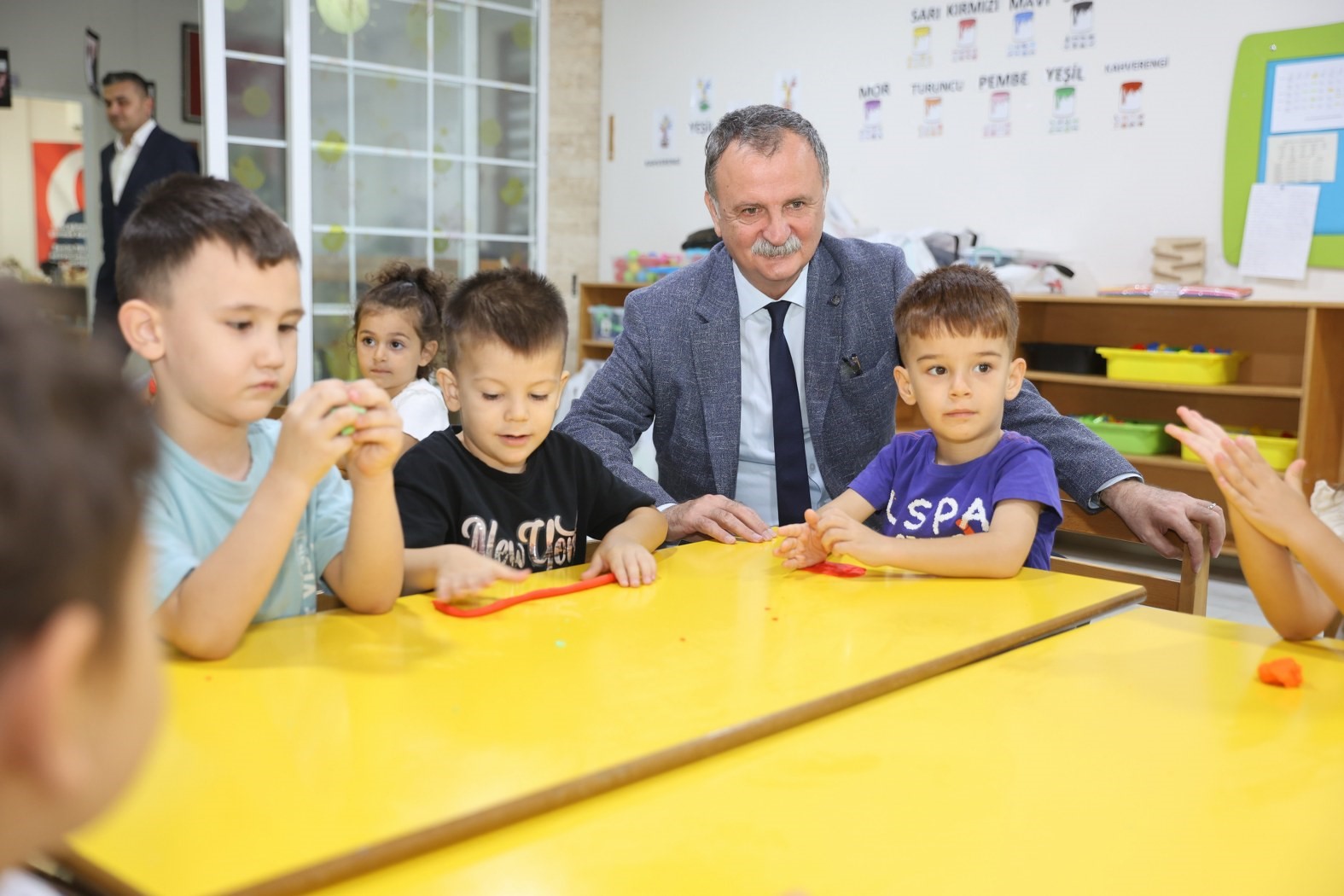Başkan Balaban Miniklerin Ilk Ders Heyecanına Ortak Oldu (2)