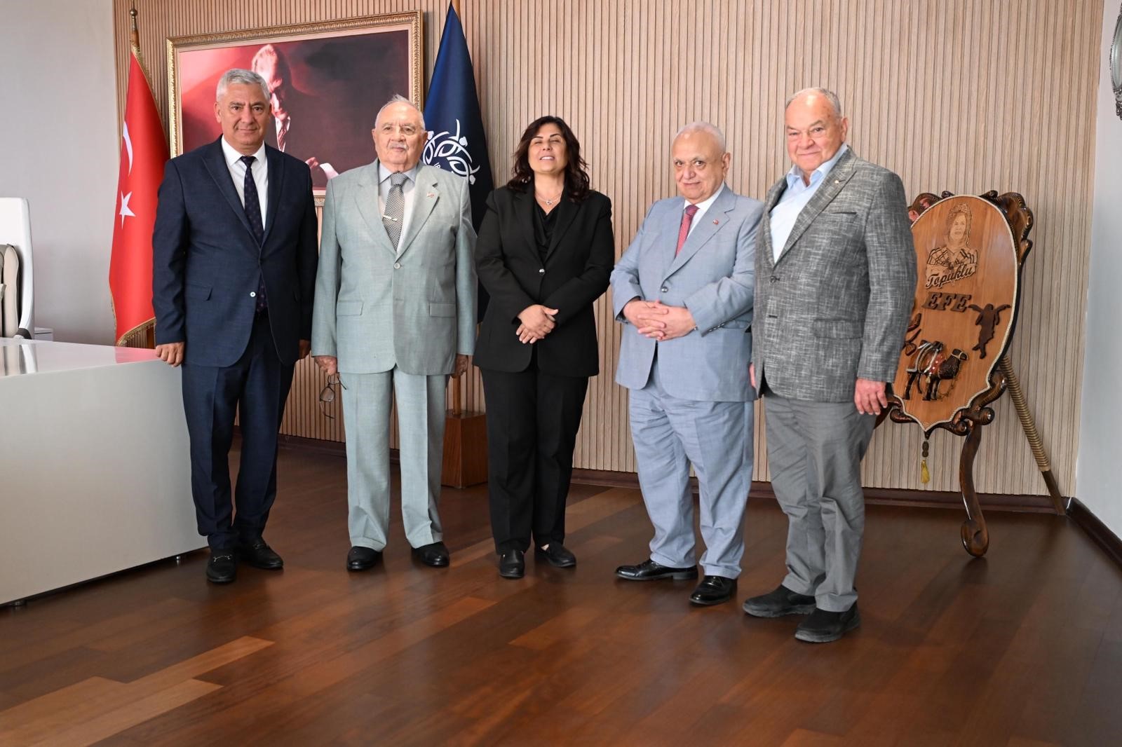 Başkan Çerçioğlu, Eski Bakanları Ağırladı (2)