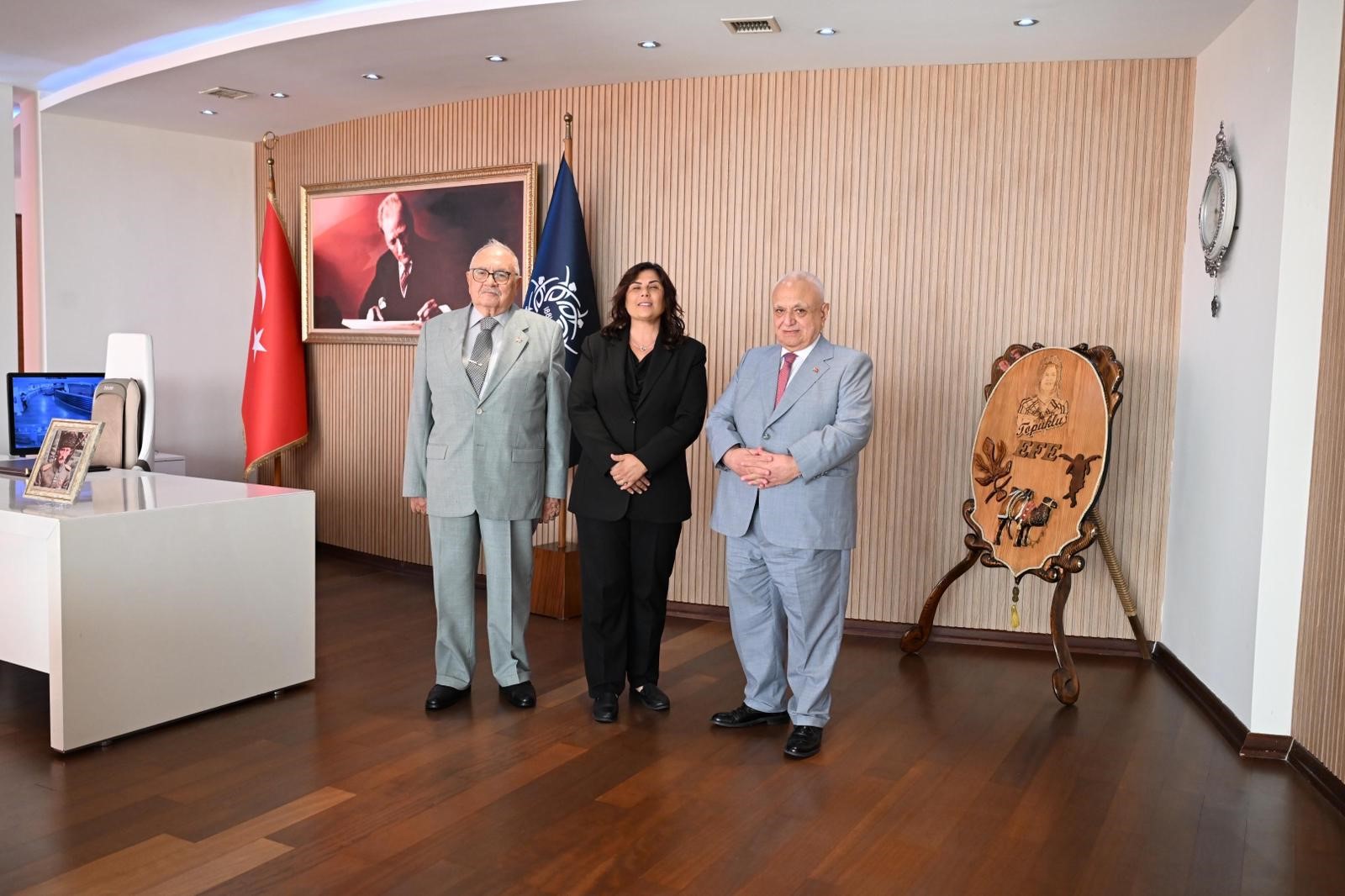 Başkan Çerçioğlu, Eski Bakanları Ağırladı (3)