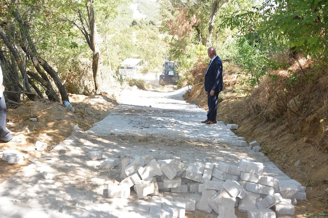 Başkan Kumral, Çalışmaları Yerinde Inceledi! (2)