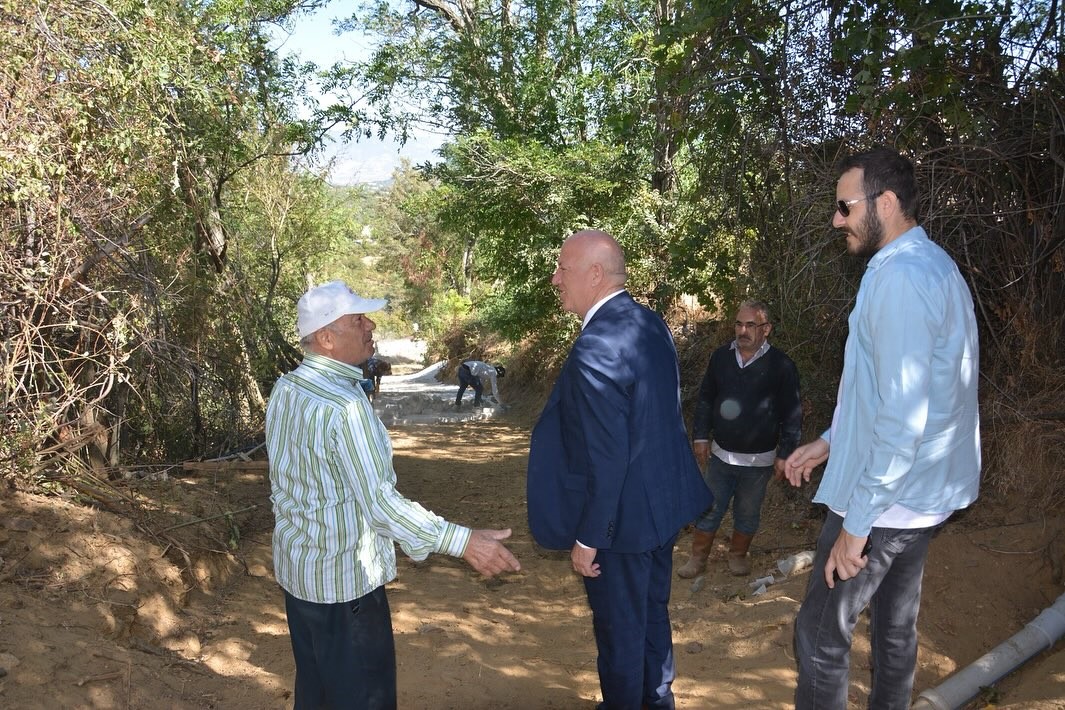 Başkan Kumral, Çalışmaları Yerinde Inceledi! (3)