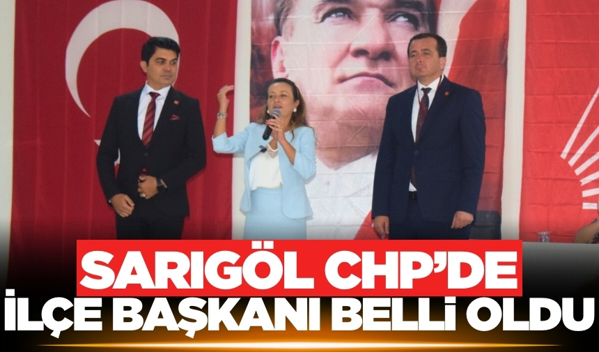 Sarıgöl CHP'de seçim sona erdi! İşte sonuçlar...