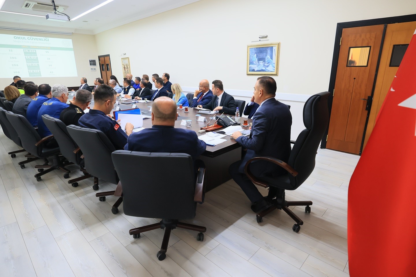 Ege'de Okul Güvenliği Toplantısı Gerçekleştirildi (1)