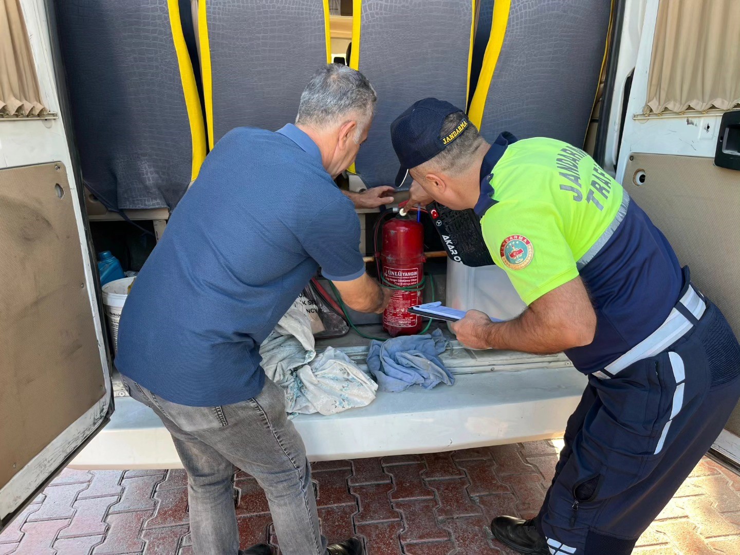 Ege'de Okul Servislerine Yönelik Denetimler Devam Ediyor! (2)