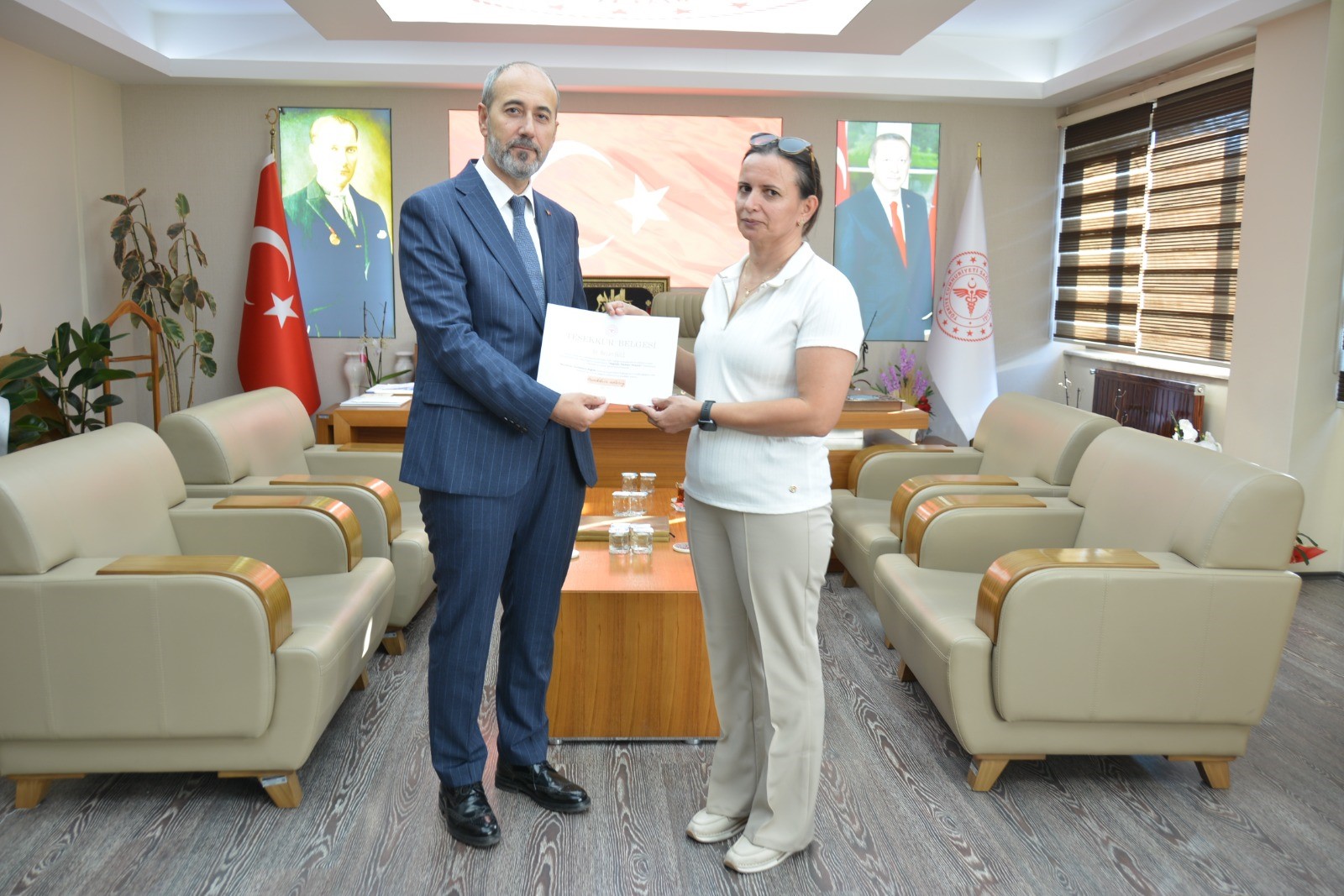 Ege'de Personellere Teşekkür Belgesi! (1)