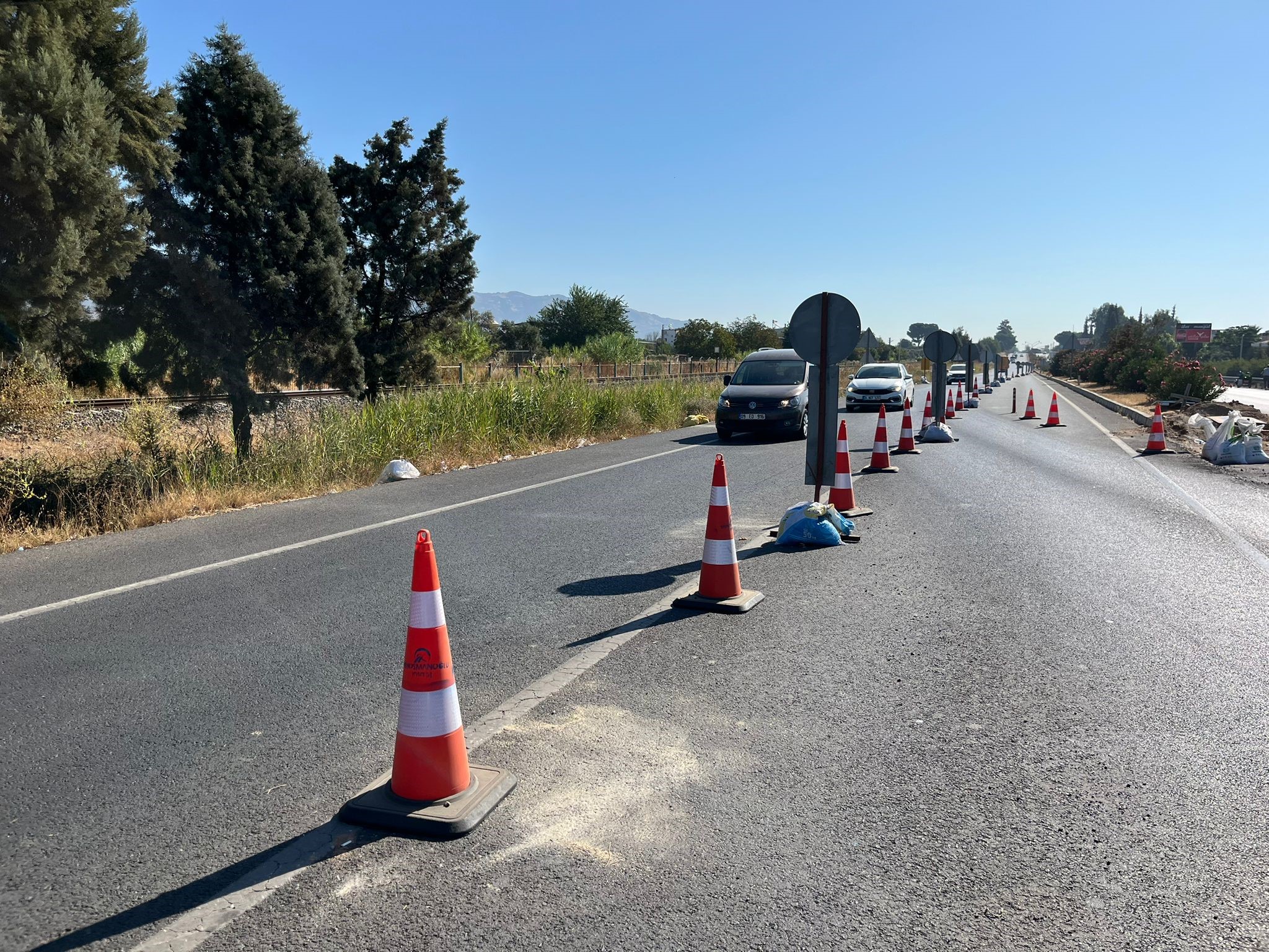 Karayolunun Bir Bölümü Trafiğe Açıldı (2)