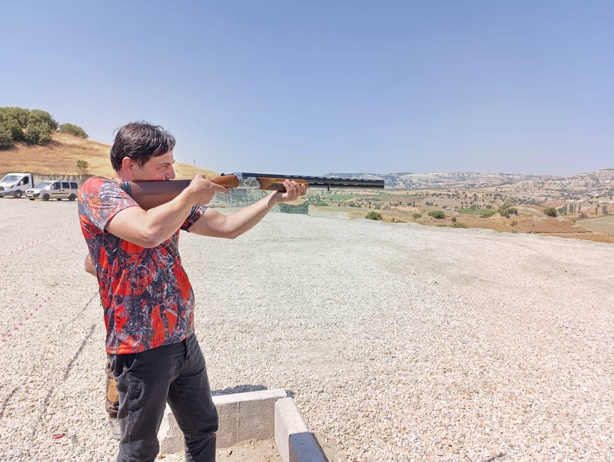 Manisa'da Trap Atış Yarışmaları Nefesleri Kesti (6)