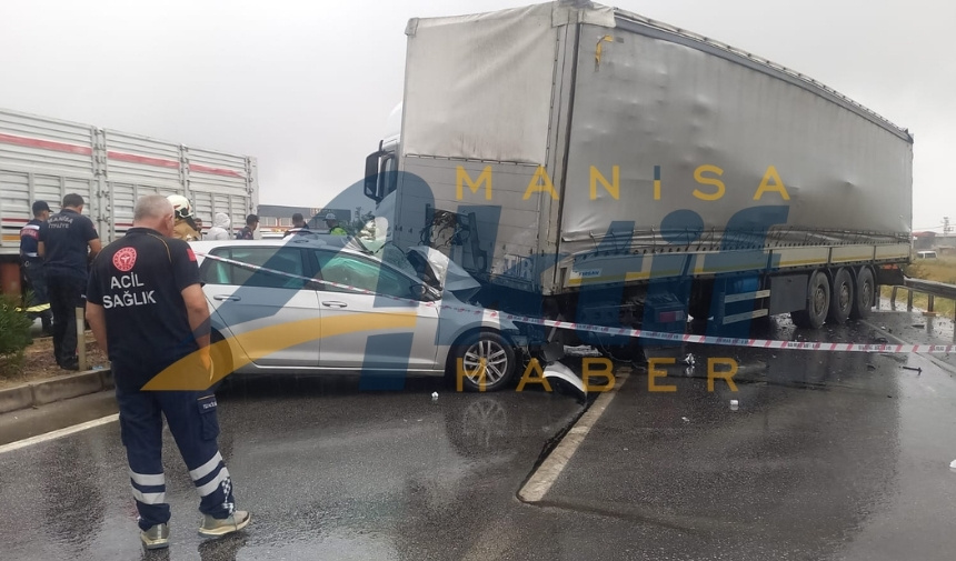 Manisa'da Zincirleme Kazada 1 Kişi Hayatını Kaybetti 2