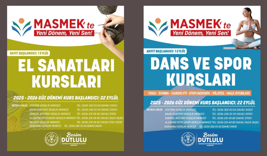 Masmek'te Yeni̇ Dönem Kayitlari Başladi