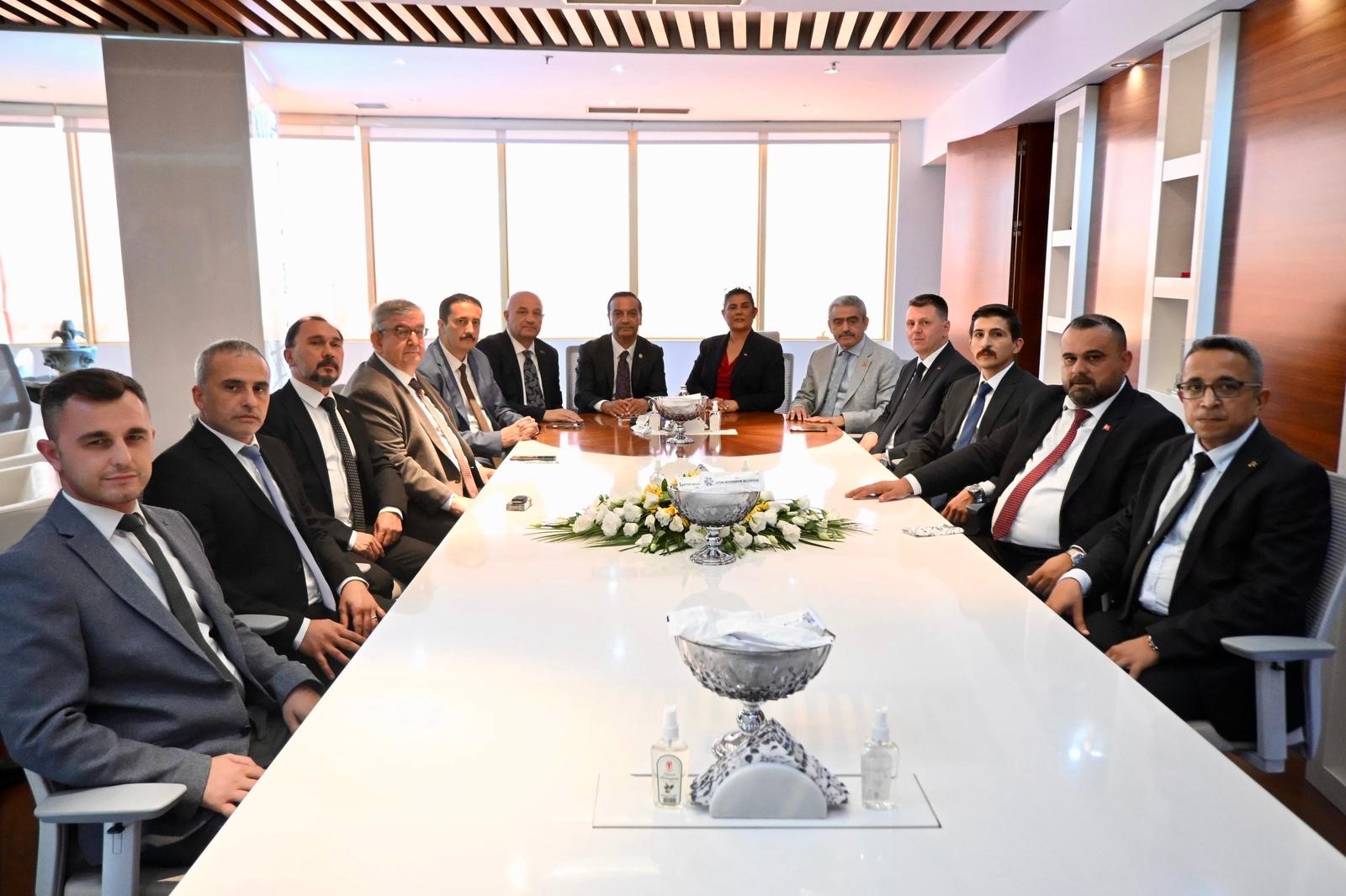 Mhp Heyetinden Başkan Çerçioğlu'na Tebrik (2)