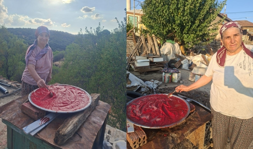 Sarıgöl’de Ev Hanımlarından Kışa Hazırlık Mesaisi 2