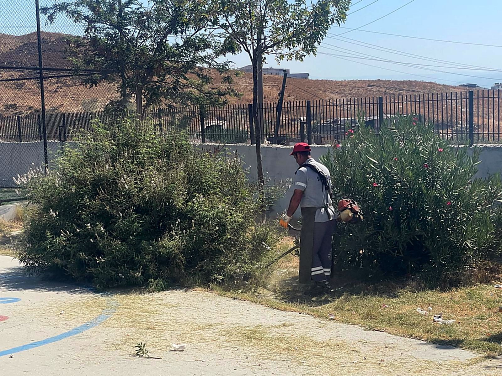 Yeni Eğitim Öğretim Yılı Öncesinde Okullarda Temizlik Çalışmaları Başladı (5)