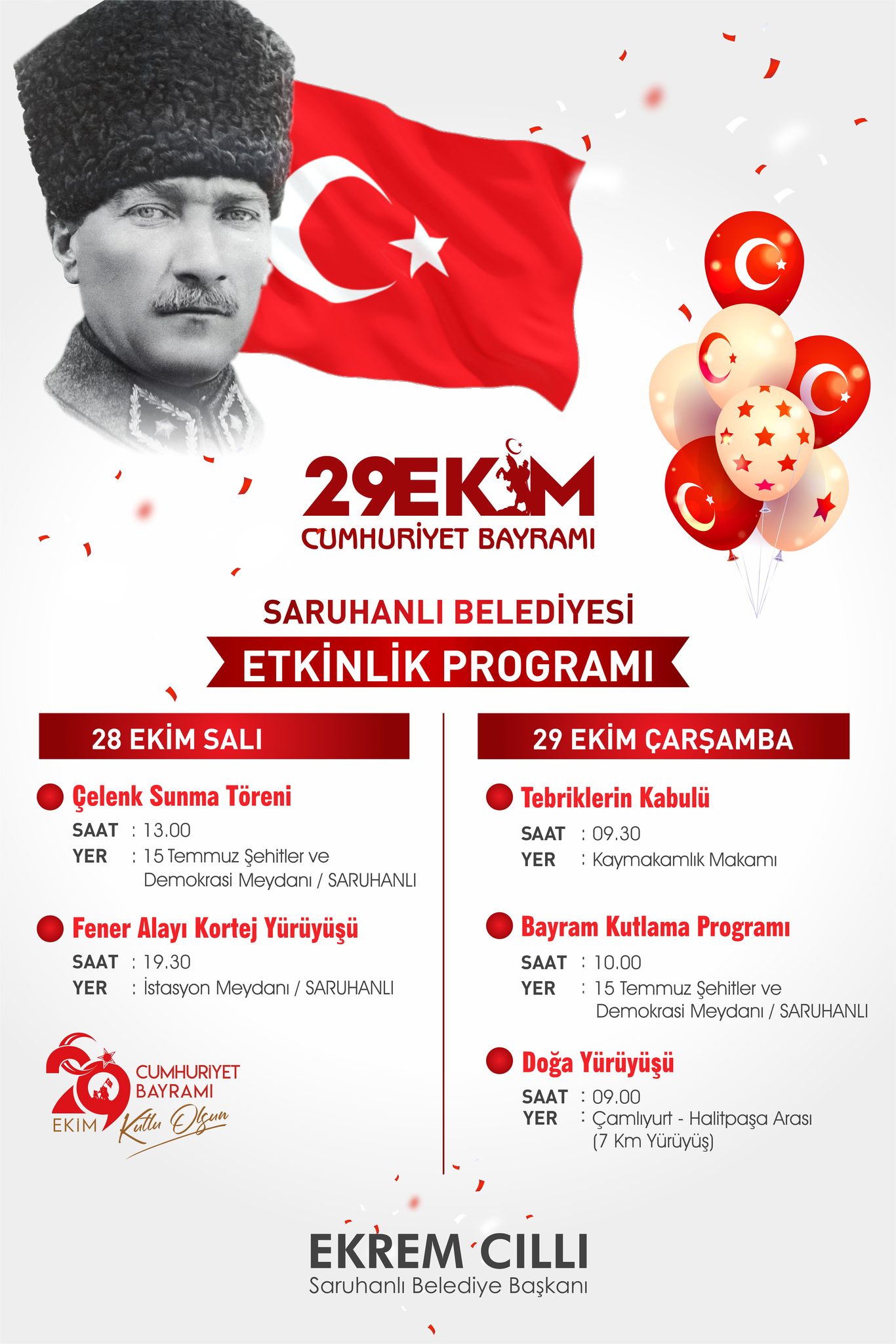 Saruhnalı cumhuriyet coşkusu