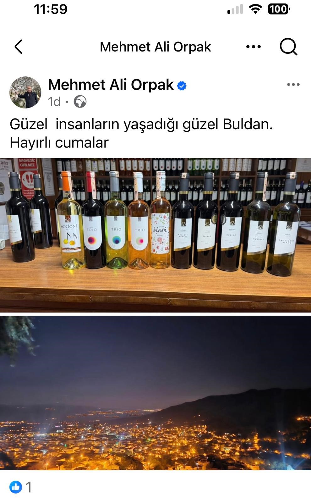 Buldan Belediye Başkanından Tepki Çeken Paylaşım! (1)