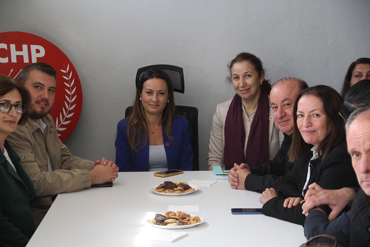 Chp İl Başkanı Özalper, Kula'da (2)