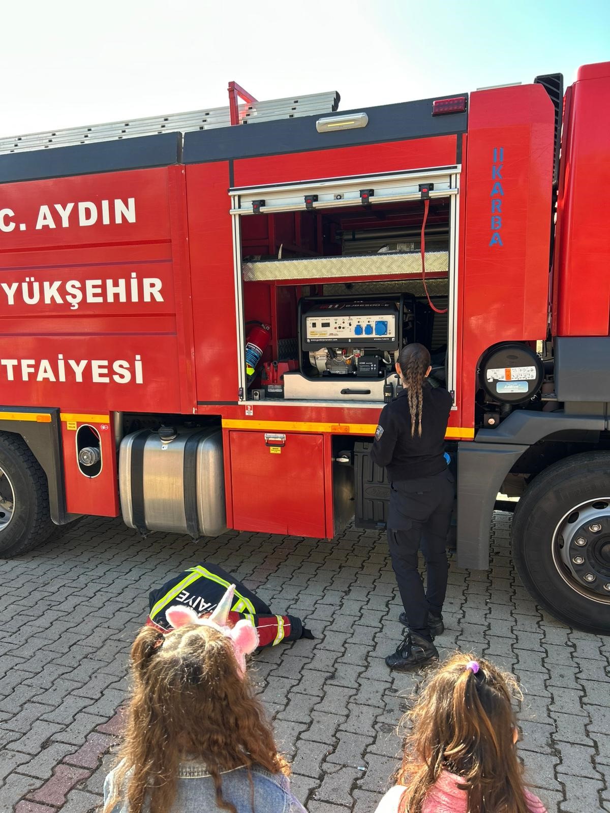 Ege'de Miniklere Yangın Güvenliği Eğitimi! (3)