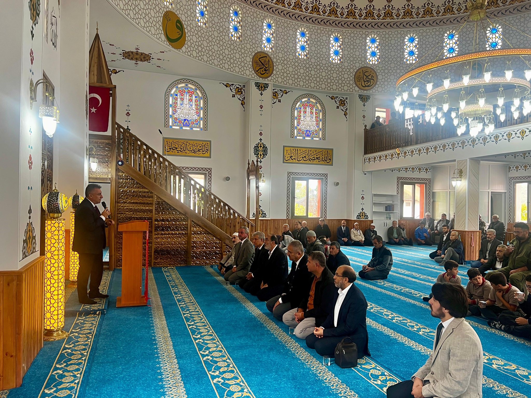 Kuşadası Müftülüğü Kirazlı Sevda Hatun Camii, Törenle Hizmete Açıldı (1)