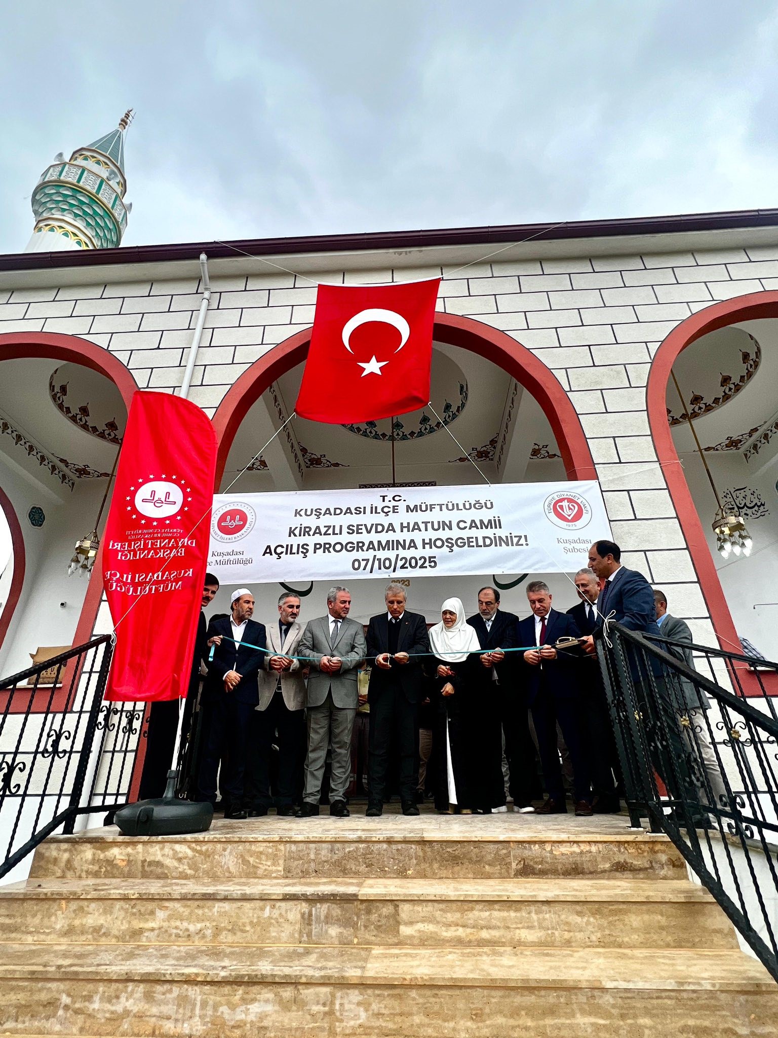 Kuşadası Müftülüğü Kirazlı Sevda Hatun Camii, Törenle Hizmete Açıldı (3)