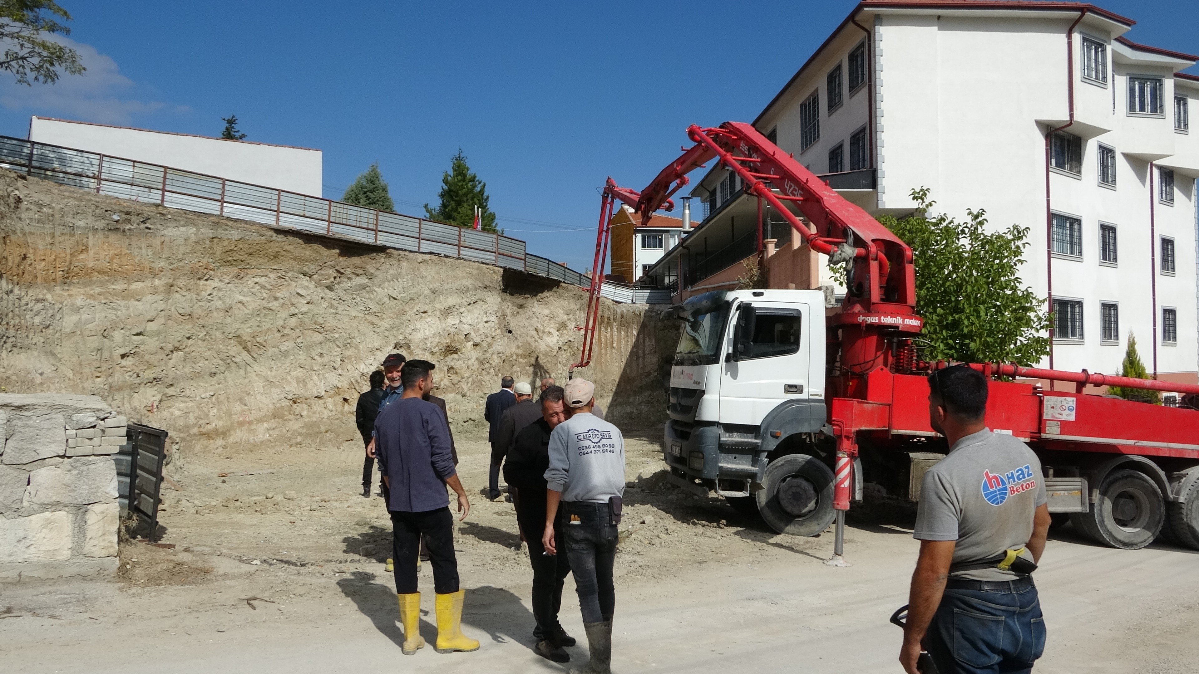Kütahya Kadim Vakfı Başkanı Mustafa Önsay, Temel Atma Törenin (2)