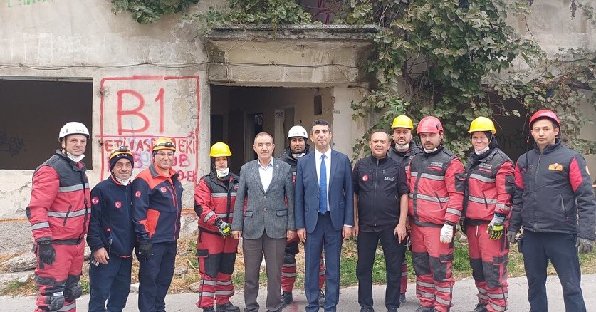 Kütahya'da Deprem Tatbikatı! (1)