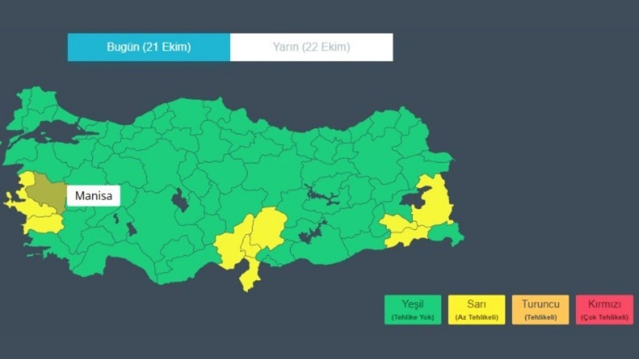 Şehrin birçok noktasında etkili olacak yağışlar nedeniyle, özellikle başta;  Saruhanlı, Soma, Şehzadeler, Yunusemre, Turgutlu, Akhisar ve Kırkağaç ilçelerinde vatandaşlara olumsuzluklara karşı tedbirli olması çağrısı yapıldı.