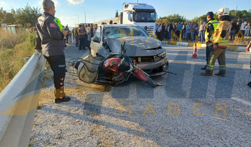 Sarıgöl'de Kaza!