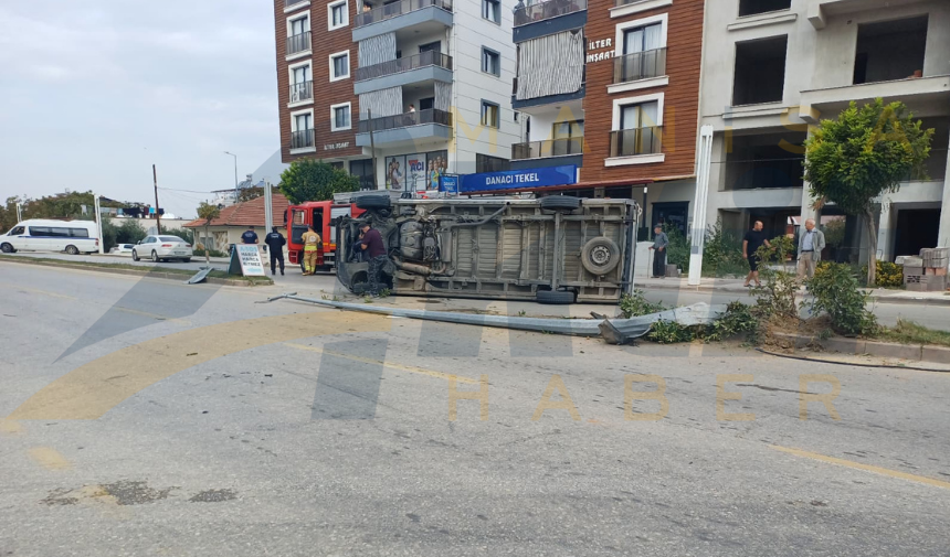 Çevredeki vatandaşlar durumu 112 Acil Çağrı Merkezi'ne bildirdi.