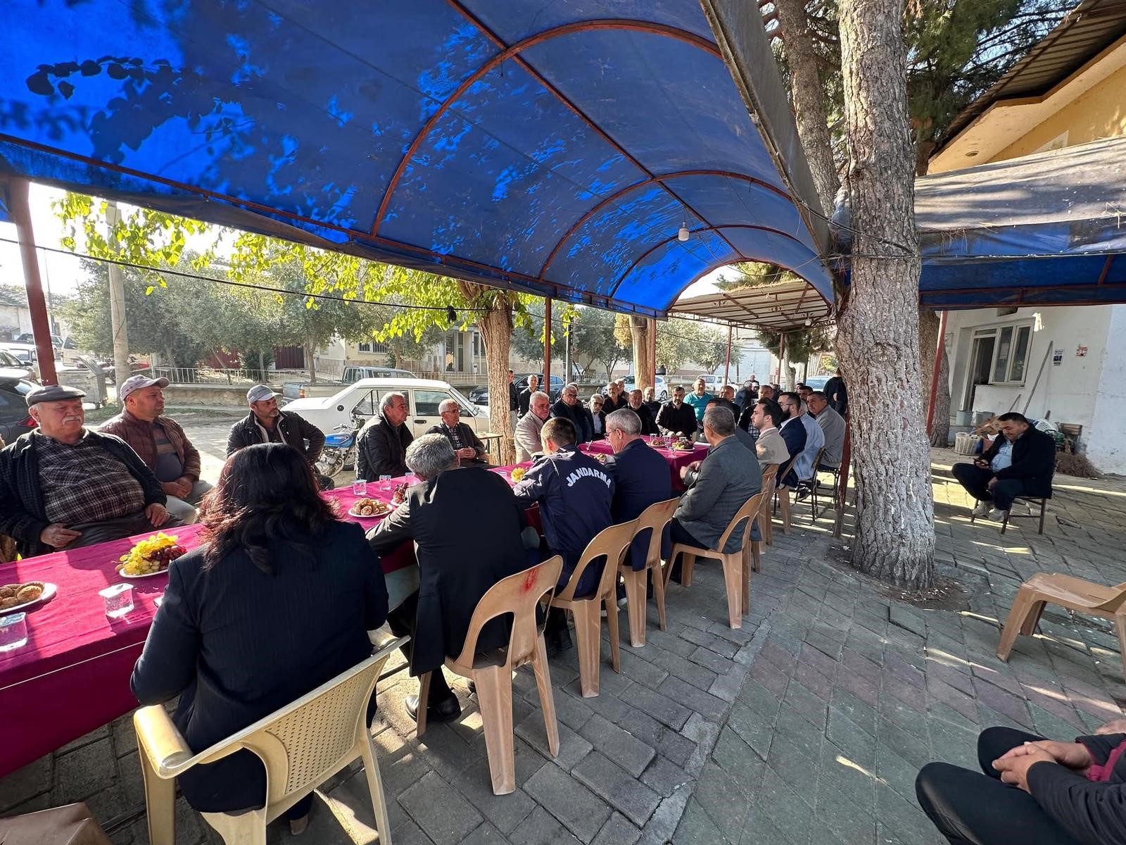 Sarıgöl Kaymakamı Halil Dalak ziyaretlerine devam ediyor.2.1