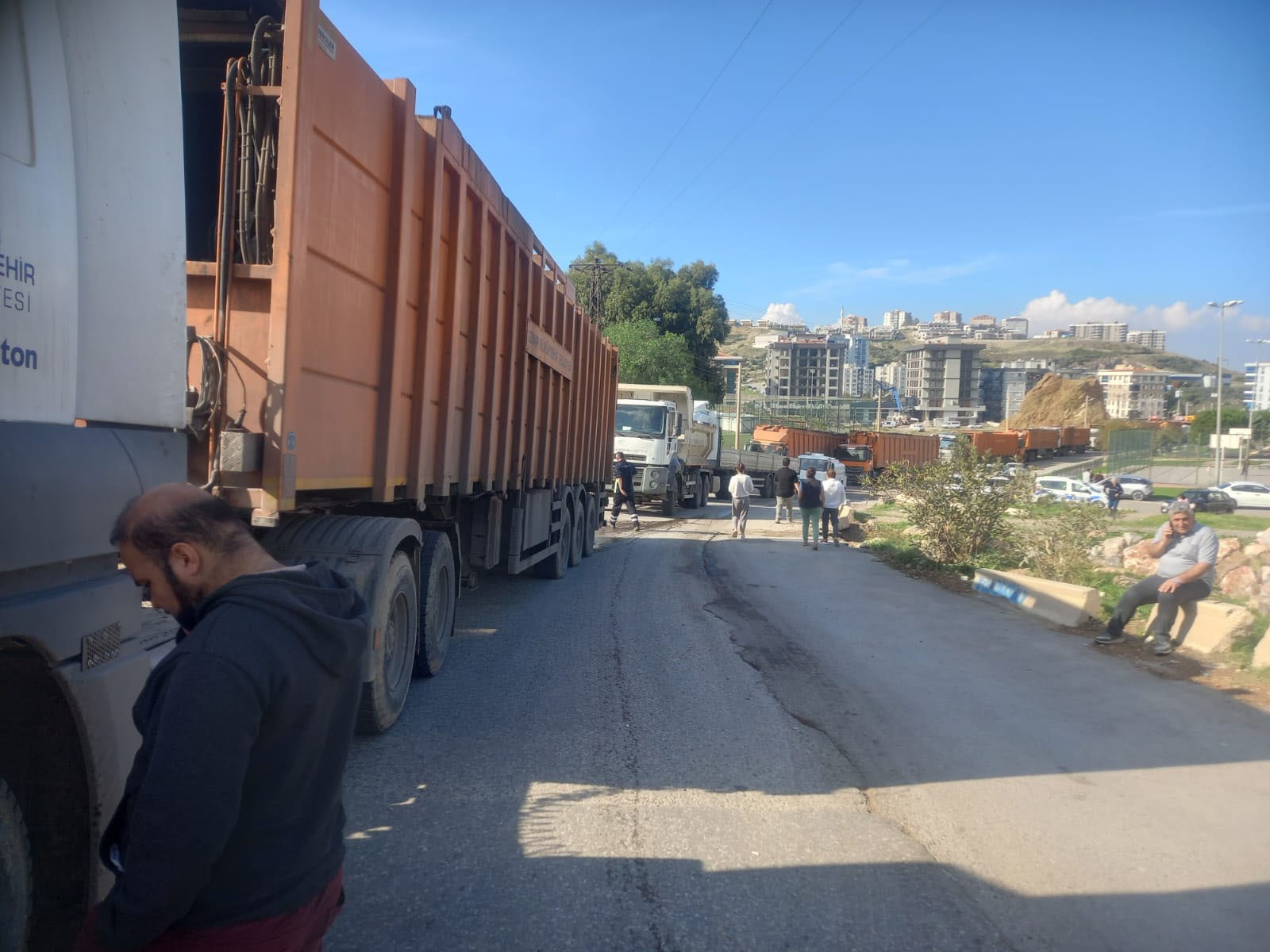 izmir'de çöp krizi