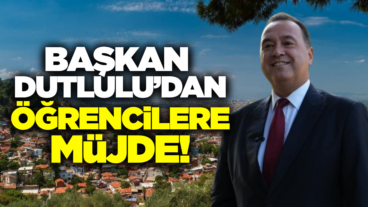 Başkan Dutlulu müjdeyi verdi! Ödemeler hesaplara yatırılıyor