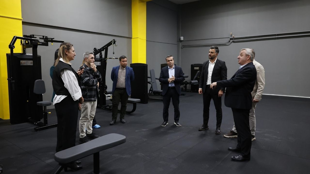 Denizli'de Kız Yurtlarına Modern Fitness Salonu Hizmete Açıldı .