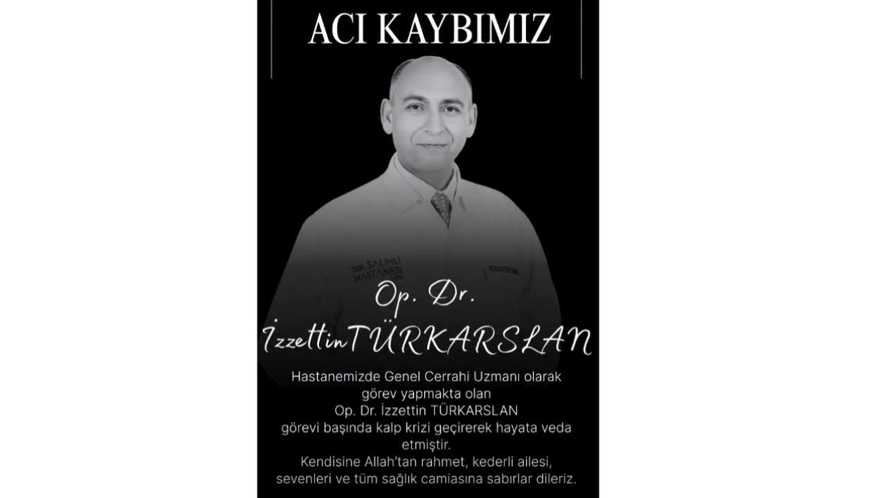 Manisa'da Sağlık Camiasının Acı Kaybı!