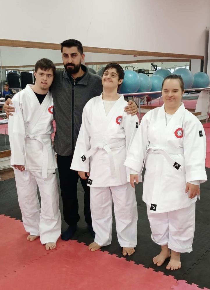Yunusemre'de down sendromlu bireylere özel judo kursu-1